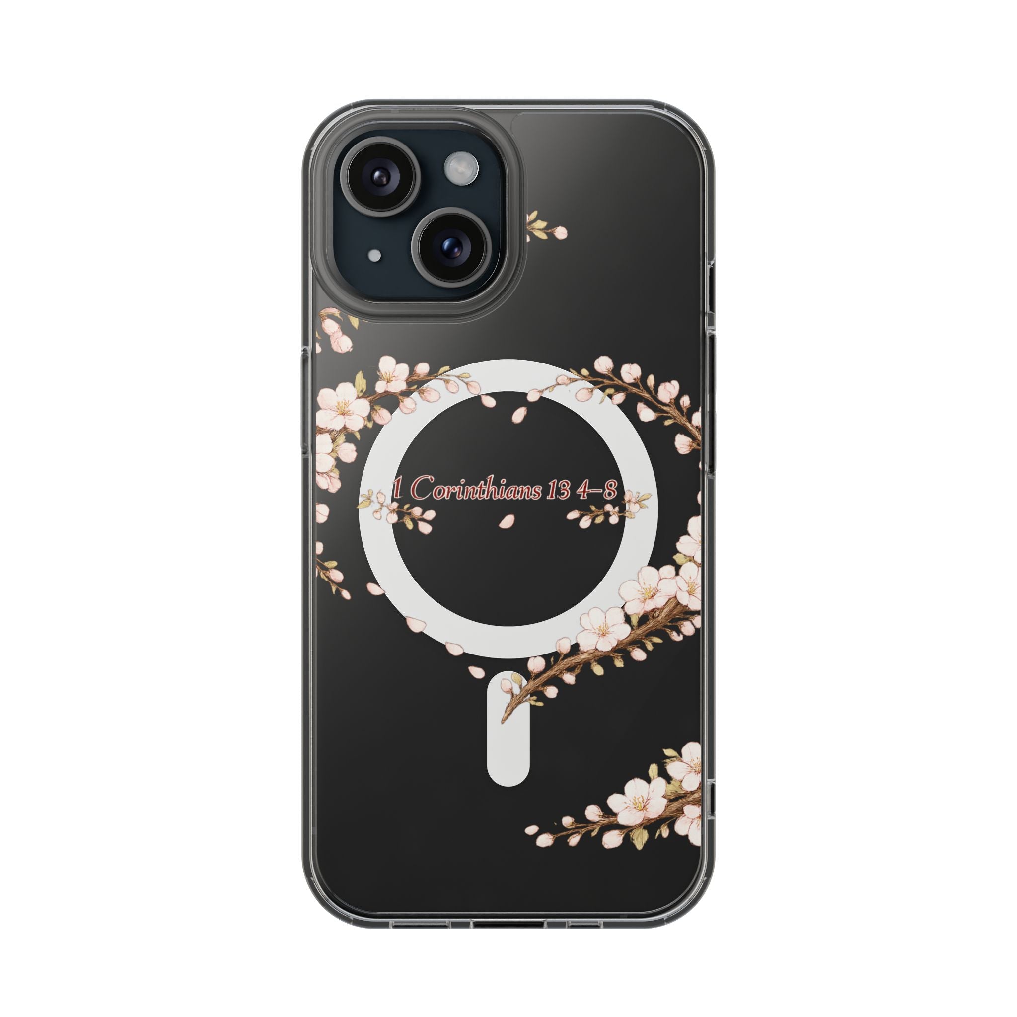 1 Corinthians 13:4–8 Floral MagSafe Phone Case