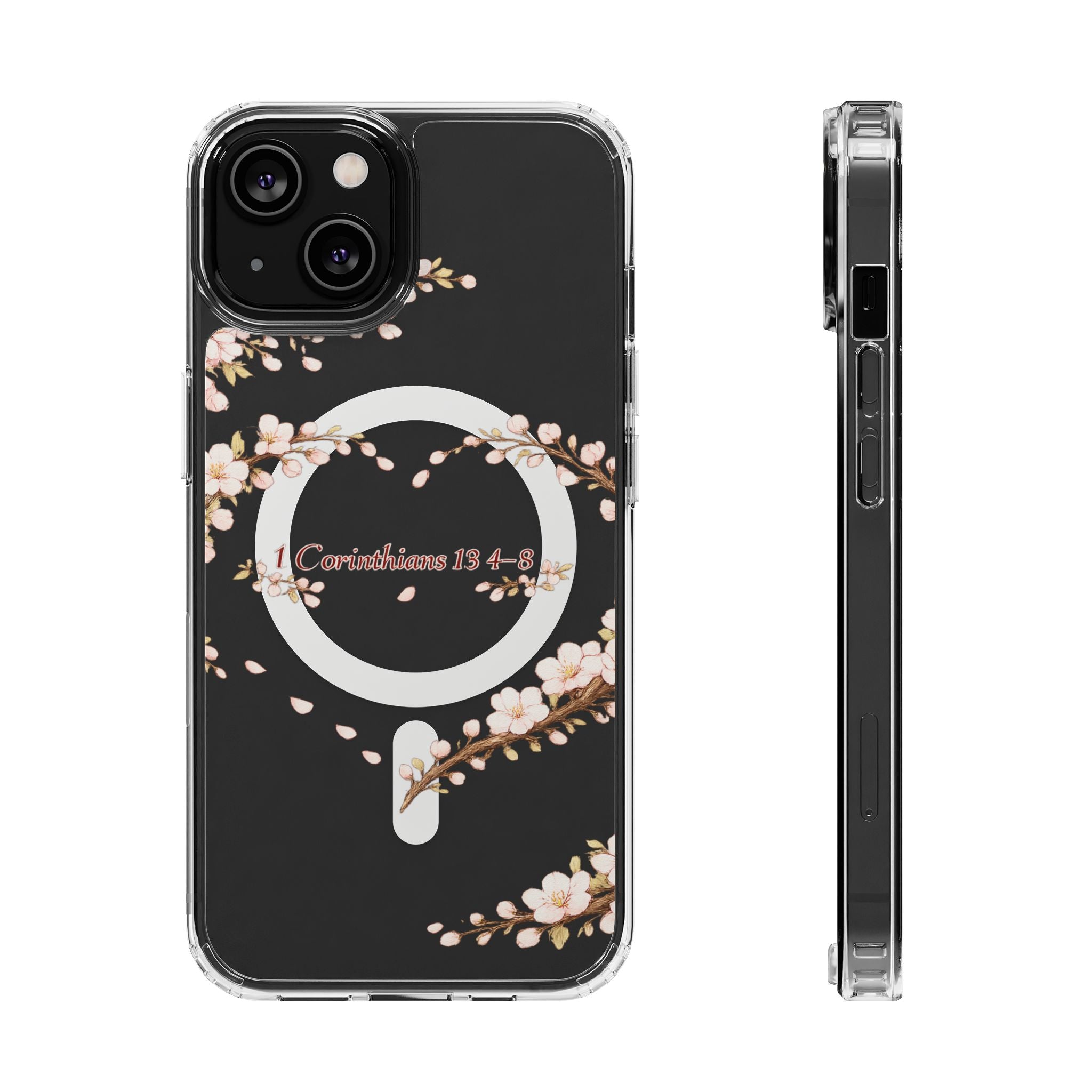 1 Corinthians 13:4–8 Floral MagSafe Phone Case