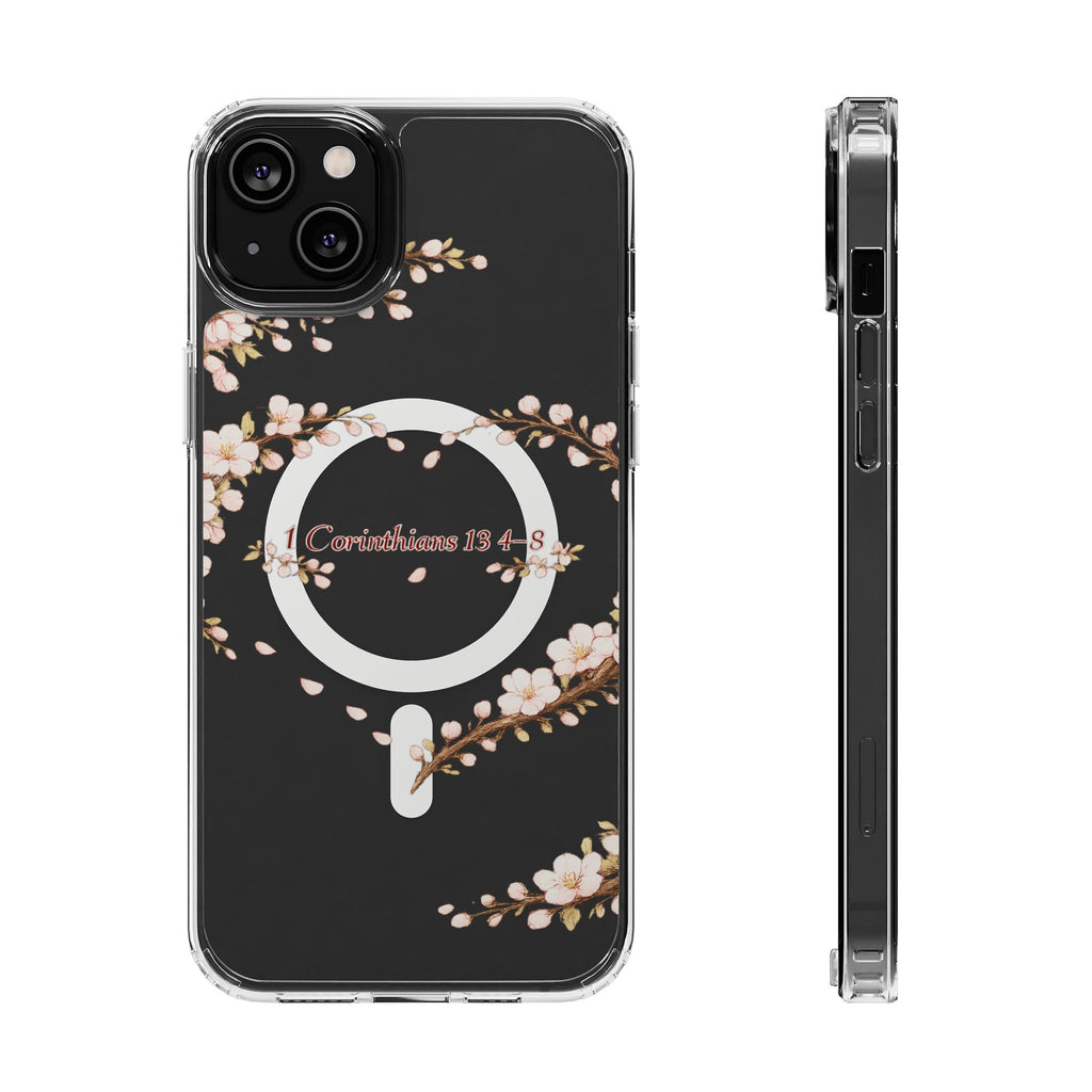 1 Corinthians 13:4–8 Floral MagSafe Phone Case