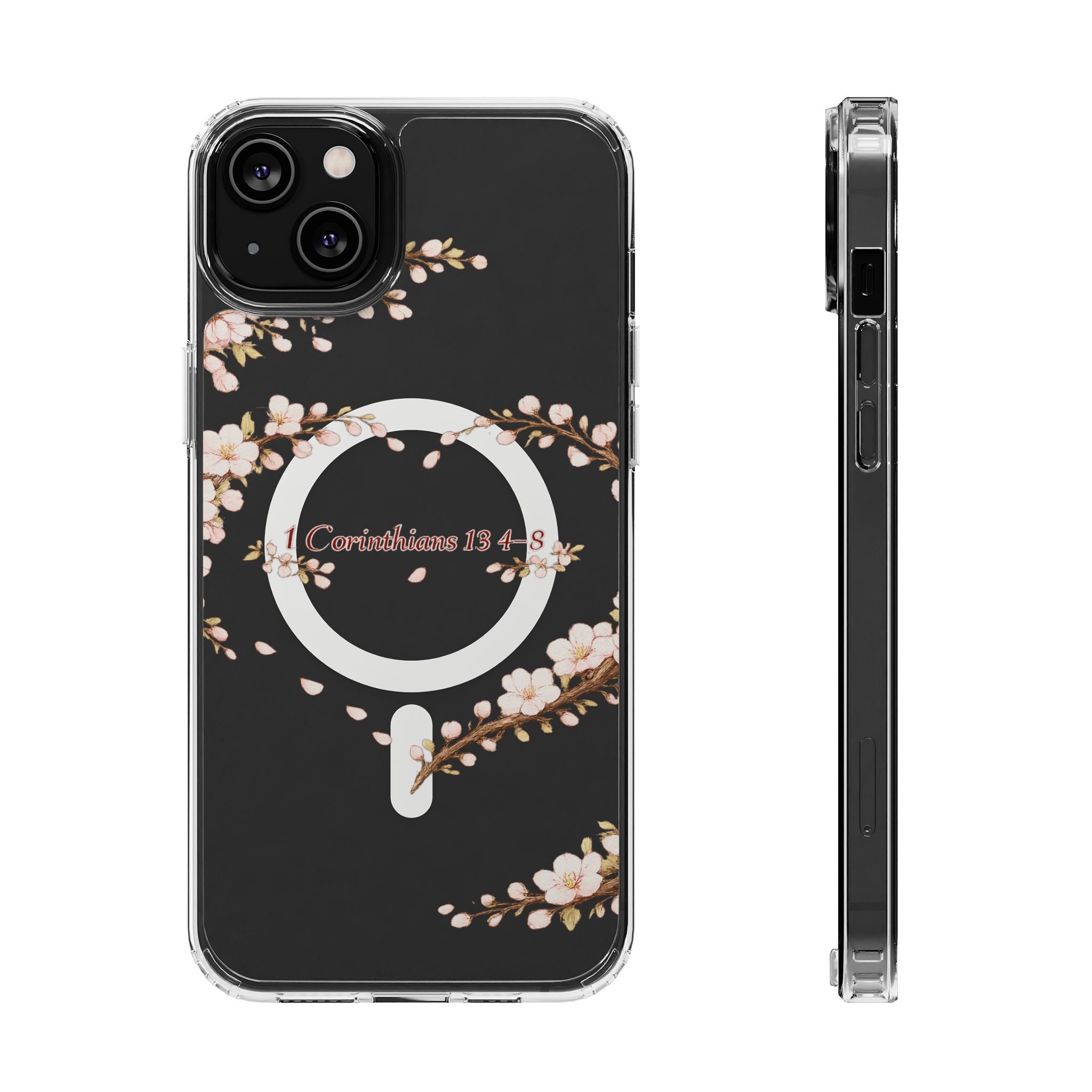 1 Corinthians 13:4–8 Floral MagSafe Phone Case